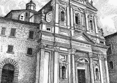 Perugia chiesa di San Filippo Neri